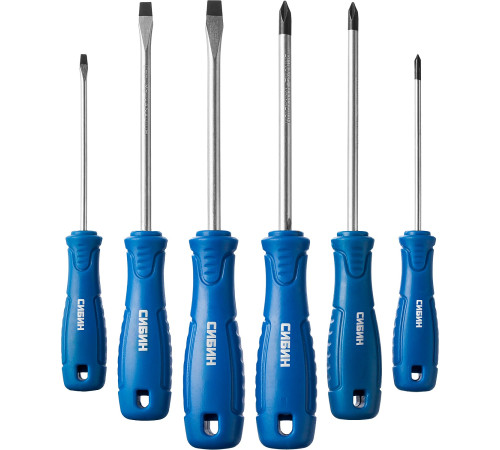 СИБИН 6 предм, набор отверток (25086) купить  в Сочи