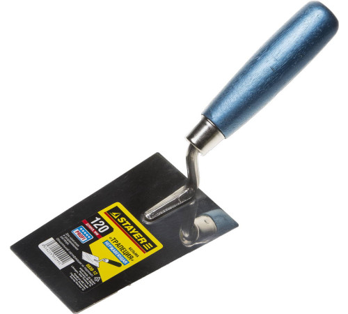 STAYER 120 мм, нержавеющее полотно, деревянная рукоятка, кельма трапеция, Professional (0830-12) купить  в Сочи