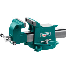 KRAFTOOL STEEL, 125 мм, стальные слесарные тиски (32701-125)