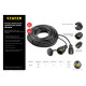 STAYER RC-315, КГ, 3 x 1.5 мм2, 30 м, 3700 Вт, IP44, силовой удлинитель-шнур (55026-30) купить в Сочи