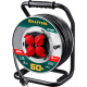 KRAFTOOL K-325, КГ, 3 х 2.5 мм2, 50 м, 4000 Вт, IP44, силовой удлинитель на стальной катушке (55086-50) купить  в Сочи