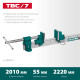 KRAFTOOL TBC/7 2010/55 мм, струбцина с Т-образным профилем (вайма) (32303-7) купить в Сочи