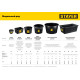 STAYER d 120 х 90 мм, 0.7 л, высокая чашка для гипса (0608-1) купить в Сочи