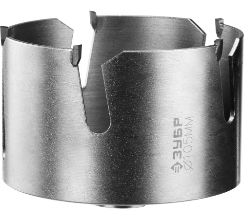 ЗУБР Проуниверсал, 105 мм, коронка с твердосплавными резцами, Профессионал (29514-105) купить  в Сочи