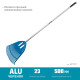 GRINDA PP-23 ALU, 500 х 50 х 1680 мм, 23 зубца, алюминиевый черенок, пластиковые, веерные грабли, PROLine (421811) купить  в Сочи