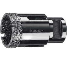 ЗУБР АВК, d 32 мм, (М14, 15 мм кромка), вакуумная алмазная коронка, Профессионал (29865-32)