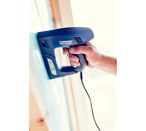 RAPID R:El.Staple Gun ESN114, тип 140 и гвоздей 300, 2-в-1, нейлер-степлер (гвозде/скобозабиватель) электрический для скоб (5000131) купить  в Сочи