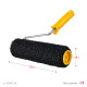 STAYER PUTTY 80 мм, 240 мм, 8 мм ручка, валик для шпатлевки, PROFESSIONAL (03642-24) купить в Сочи