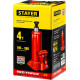 STAYER RED FORCE, 4 т, 195 - 380 мм, бутылочный гидравлический домкрат, Professional (43160-4) купить в Сочи