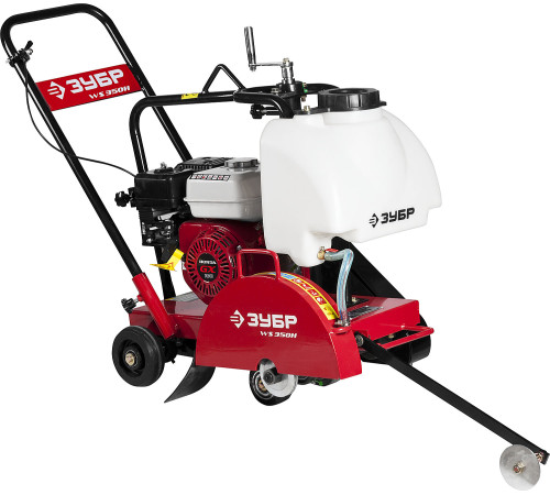 ЗУБР диск 350 мм, 115 мм макс. рез, бензиновый швонарезчик (резчик швов), Профессионал (ЗШБ-350 Х) купить  в Сочи