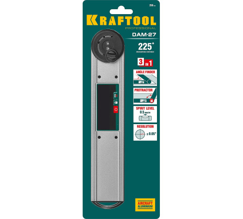 KRAFTOOL DAM-27, 250 мм, электронный угломер (34684) купить  в Сочи