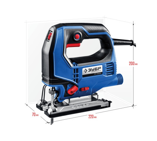 ЗУБР 500 Вт, 65 мм, электрический лобзик, Профессионал (ЛП-500) купить  в Сочи