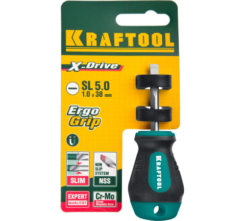 KRAFTOOL Х-Drive, SL5 x 38, отвертка (250071-5.5-038) купить в Сочи KRAFTOOL Х-Drive, SL5 x 38, отвертка (250071-5.5-038) купить в Сочи