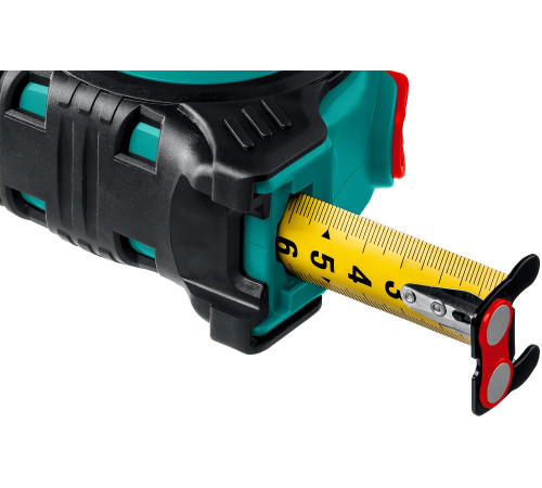 KRAFTOOL AutoStop, 5 м х 19 мм, профессиональная рулетка с автостопом (3412-5-19) купить  в Сочи