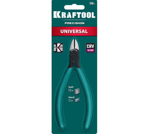 KRAFTOOL Kraft Mini, 130 мм, прецизионные бокорезы (220017-5-12) для монтажа и демонтажа крепежных элементов KRAFTOOL Kraft Mini, 130 мм, прецизионные бокорезы (220017-5-12) для монтажа и демонтажа крепежных элементов