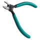 KRAFTOOL Kraft Mini, 130 мм, прецизионные бокорезы (220017-5-12) для монтажа и демонтажа крепежных элементов