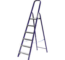 СИБИН 6 ступеней, 124 см, стальная стремянка (38803-06)