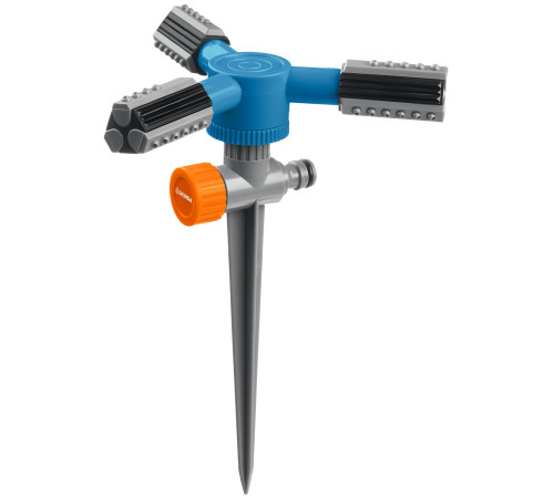 GRINDA RR-P, 75 м, 2 полив, 3 сопла, на пике, ударопрочный пластик, круговой распылитель, PROLine (40341) купить  в Сочи