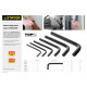 STAYER STANDARD, 4 мм, имбусовый ключ (27405-4) купить в Сочи