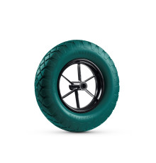 KRAFTOOL MAXDrive на спицевом диске, 4.80/4.00-8 х 380 мм, для тачек (арт. 39860, 39862), подшипник - 20 мм, колесо полиуретановое для тачек (39869)