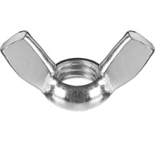 ЗУБР DIN 315, M5, цинк, 6 шт, барашковая гайка (303736-05)