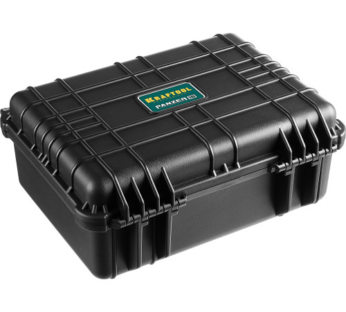 KRAFTOOL PANZER-16, 400 х 330 х 170 мм, (16″), IP55, ударопрочный пластиковый ящик (38251-16) купить  в Сочи