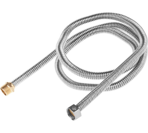 ЗУБР 1/2″, 1.5 м, гайка-штуцер, сильфонная подводка для воды (51011-G/S-150) купить  в Сочи