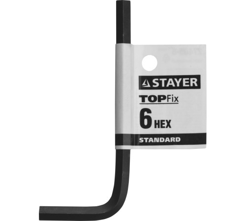 STAYER STANDARD, 6 мм, имбусовый ключ (27405-6) купить в Сочи STAYER STANDARD, 6 мм, имбусовый ключ (27405-6) купить в Сочи