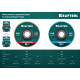 KRAFTOOL 125 х 22.2 мм, P60, круг лепестковый циркониевый торцевой по металлу и нержавеющей стали (36594-125-60) купить в Сочи