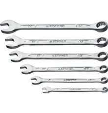 STAYER HERCULES, 6 шт, 6 - 14 мм, набор комбинированных гаечных ключей, Professional (27085-H6)