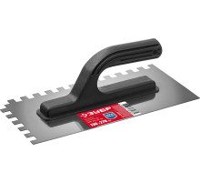 ЗУБР 130 х 270 мм, зуб 10 х 10 мм, штукатурная гладилка (08042-10)