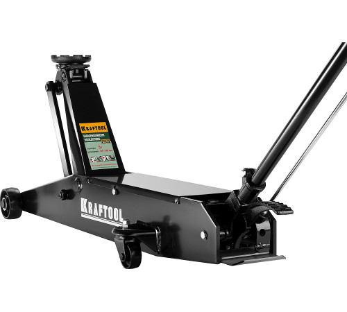 KRAFTOOL 5 т, 150 - 560 мм, для тяжелой техники, подкатной домкрат (43455-5) купить  в Сочи
