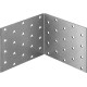 ЗУБР УКР-2.0, 80 x 100 x 100 x 2 мм, цинк, равносторонний крепежный уголок (310206-080-100) купить в Сочи