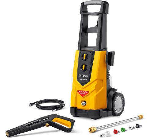 STEHER 180 Атм, 2200 Вт, мойка высокого давления, пистолет G-280 PRO (HPW-180B) купить  в Сочи
