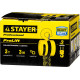 STAYER ProLift, 3 т, 2.5 м, ручная цепная шестеренная, Professional (4308-3) купить в Сочи