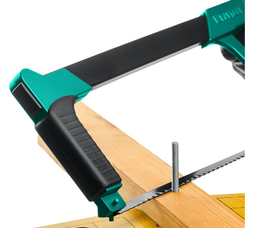 KRAFTOOL GRAND, 300 мм, обрезиненная ручка, полотно Bi-Metal, ножовка по металлу (15801) купить  в Сочи