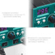 KRAFTOOL KR-75, 2-в-1 100-480°С 750 Вт, Ремонтная паяльная станция (55340) купить  в Сочи