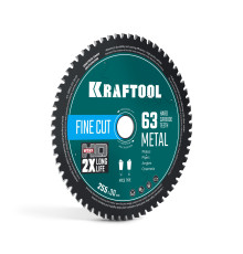 KRAFTOOL Metal Cut 255 х 30 мм, 63Т, диск пильный по металлу и стали (36954-255-30-63)
