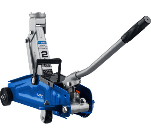 ЗУБР Т-30, 2 т, 135 - 330 мм, подкатной гидравлический домкрат, Профессионал (43053-2) купить  в Сочи