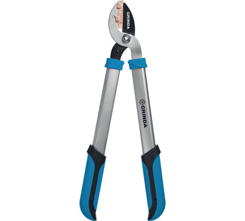 GRINDA PL-460A, длина 460 мм, лезвия из высокоуглеродистой закаленной стали, алюминиевые рукоятки, малый контактный сучкорез, PROLine (424516) купить  в Сочи