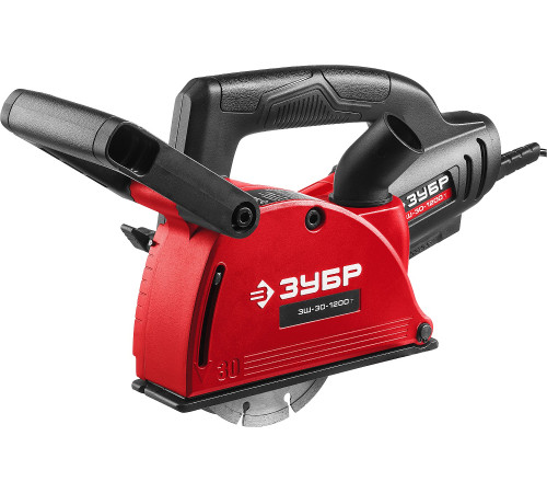 ЗУБР d 125 мм, 1200 Вт, 30 мм, штроборез (бороздодел) (ЗШ-30-1200 Т) купить  в Сочи