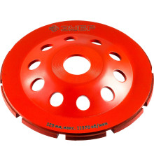 ЗУБР d 125 мм, однорядная алмазная шлифовальная чашка (33377-125)