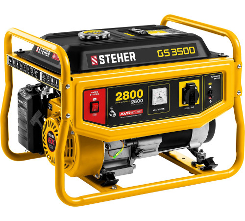 STEHER 2800 Вт, бензиновый генератор (GS-3500) купить в Сочи STEHER 2800 Вт, бензиновый генератор (GS-3500) купить в Сочи