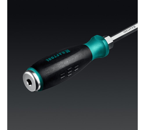 KRAFTOOL IMPACT 13 шт, сквозной стержень Cr-Mo, набор ударных отверток (25035) купить  в Сочи