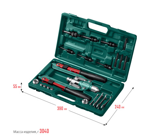 KRAFTOOL Combo3-M12, 3 вида заклёпок, комбинированный складной заклепочник в кейсе (31182) купить в Сочи KRAFTOOL Combo3-M12, 3 вида заклёпок, комбинированный складной заклепочник в кейсе (31182) купить в Сочи