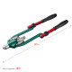 KRAFTOOL Combo3-M12, 3 вида заклёпок, комбинированный складной заклепочник в кейсе (31182) купить в Сочи