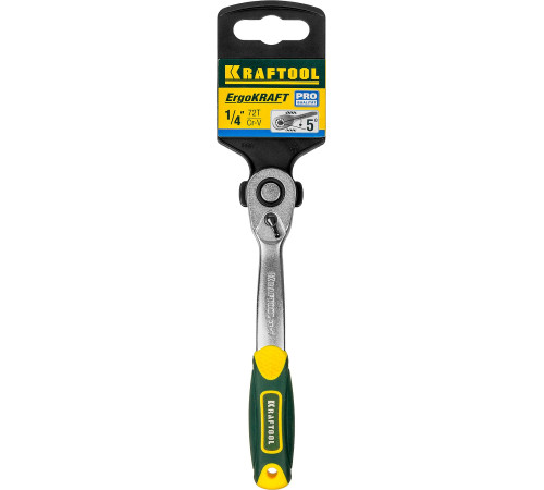 KRAFTOOL 1/4″, 72 зубца, изогнутая трещотка для торцовых головок, Pro (27795-1/4) купить в Сочи KRAFTOOL 1/4″, 72 зубца, изогнутая трещотка для торцовых головок, Pro (27795-1/4) купить в Сочи