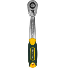 KRAFTOOL 1/4″, 72 зубца, изогнутая трещотка для торцовых головок, Pro (27795-1/4)