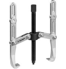 ЗУБР внешний d 36 - 250 мм, внутренний d 30 - 200 мм, шарнирный двухзахватный съемник с удлиненными захватами, Профессионал (43316-240)