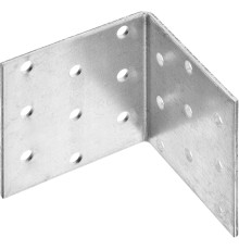 ЗУБР УКР-2.0, 60 x 60 x 60 x 2 мм, цинк, равносторонний крепежный уголок (310206-060-060)